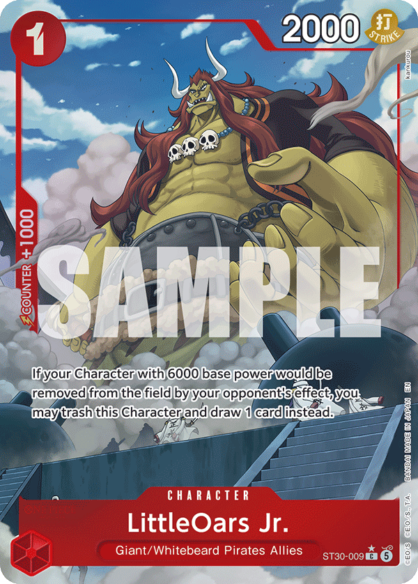 LittleOars Jr. (Full Art) ST30-009 - Starter Deck EX: Luffy & Ace ST30 kart görseli