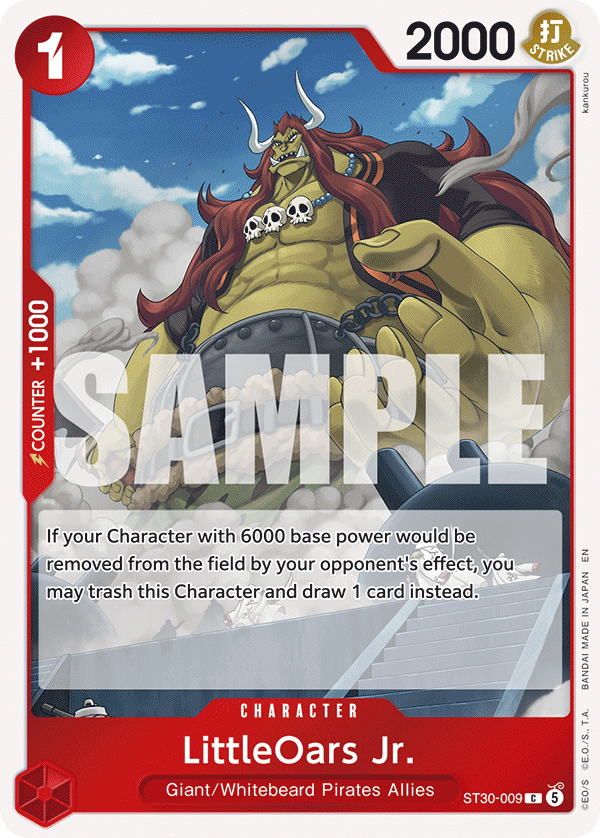 LittleOars Jr. ST30-009 - Starter Deck EX: Luffy & Ace ST30 kart görseli