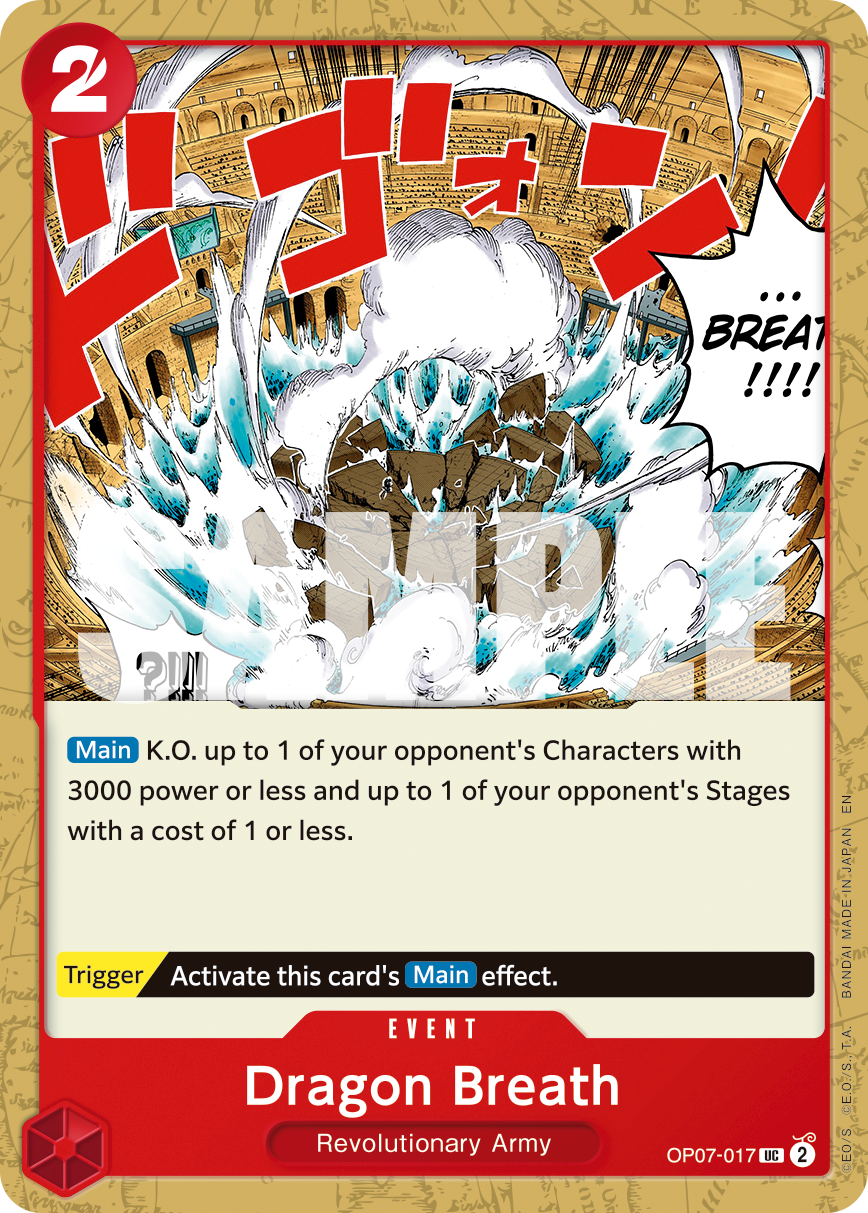 Dragon Breath OP07-017 - PREMIUM BOOSTER -ONE PIECE CARD THE BEST vol.2- [PRB-02] kart görseli
