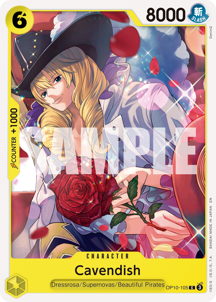 Cavendish OP10-105 - PREMIUM BOOSTER -ONE PIECE CARD THE BEST vol.2- [PRB-02] kart görseli