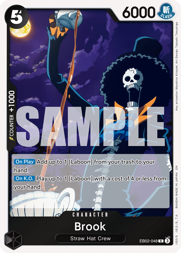 Brook EB02-048 - EXTRA BOOSTER -Anime 25th collection- [EB-02] kart görseli