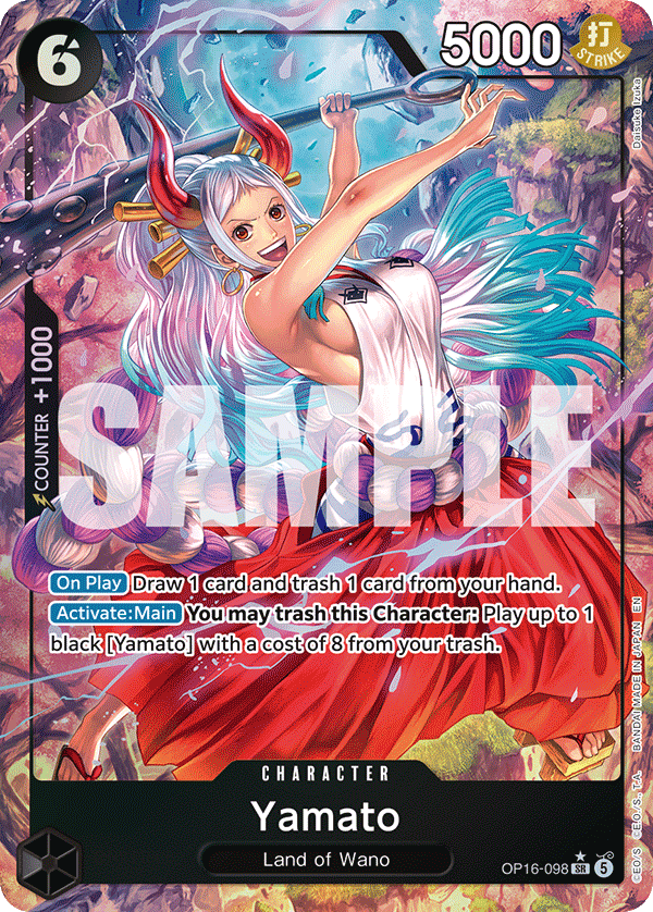 Yamato (Alternate Art) OP16-098 istek listesi kartı