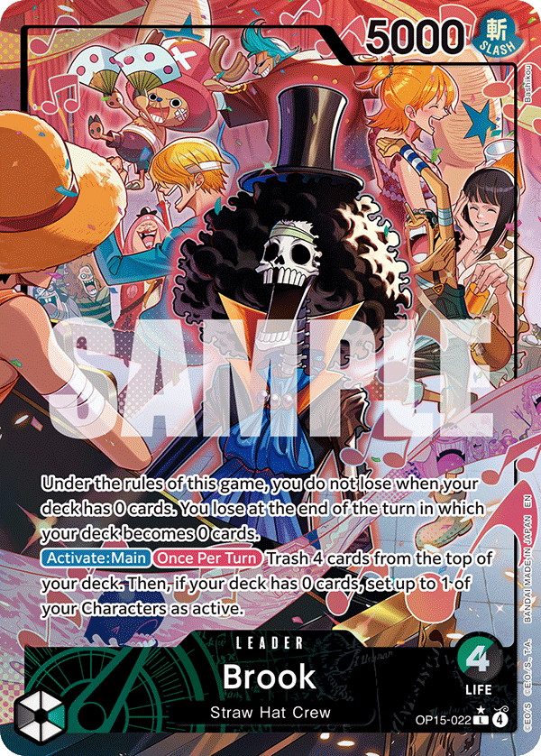 Brook (Alternate Art) OP15-022 istek listesi kartı