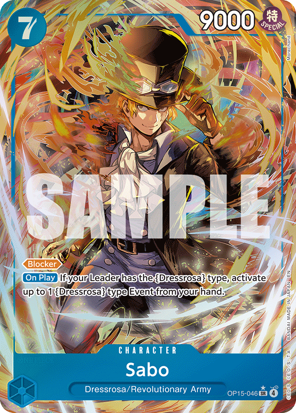 Sabo (Alternate Art) OP15-046 istek listesi kartı