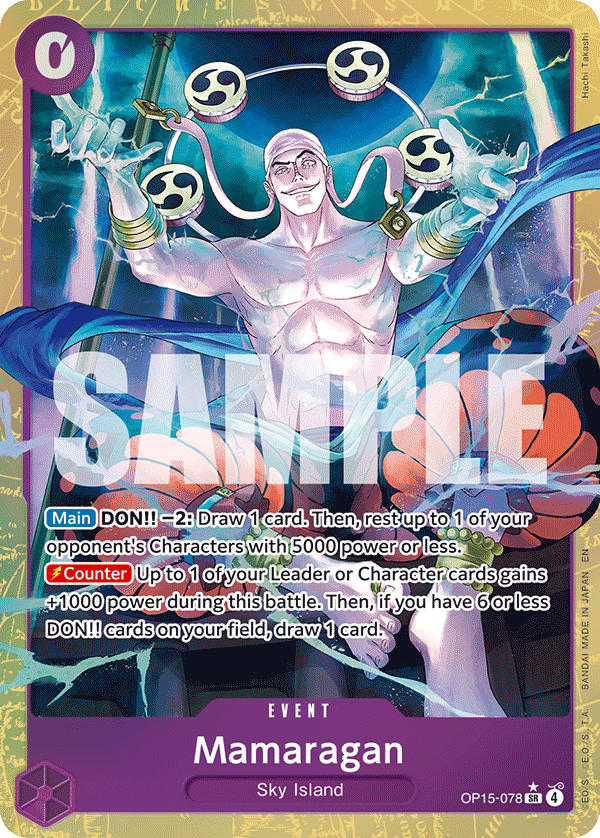 Mamaragan (Alternate Art) OP15-078 istek listesi kartı