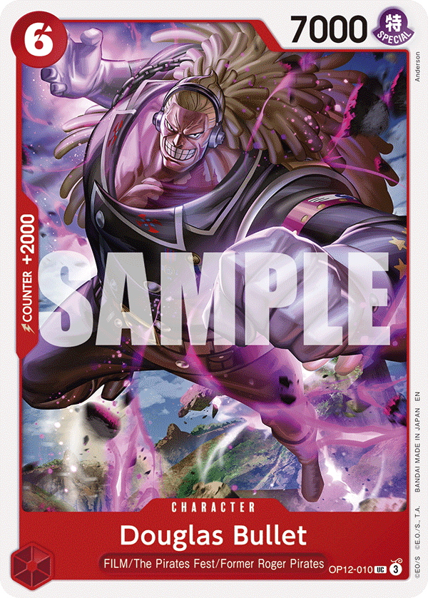 Douglas Bullet OP12-010 - BOOSTER PACK -Legacy of the Master- [OP-12] kart görseli
