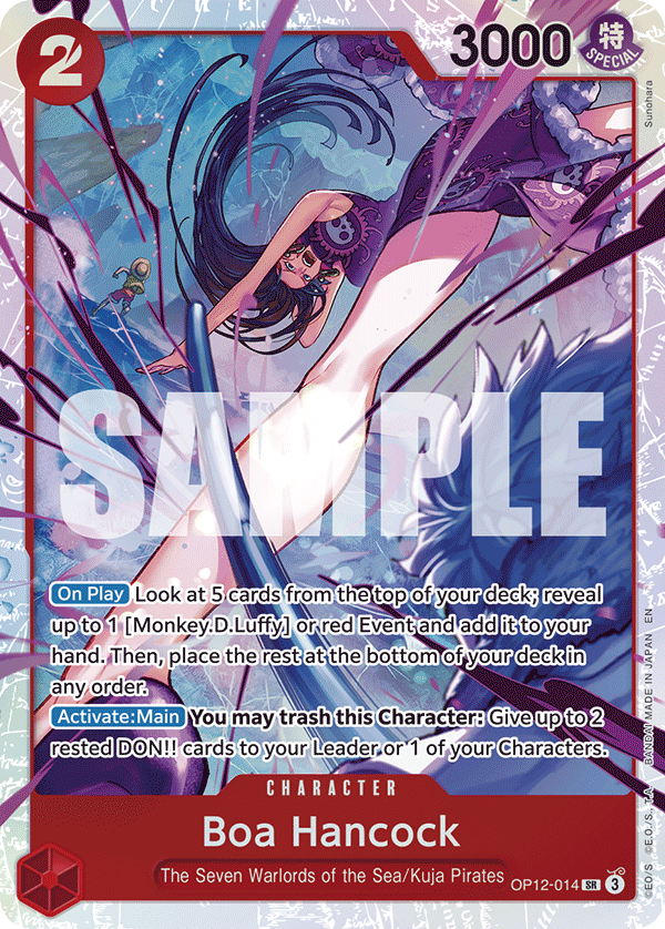 Boa Hancock OP12-014 - BOOSTER PACK -Legacy of the Master- [OP-12] kart görseli
