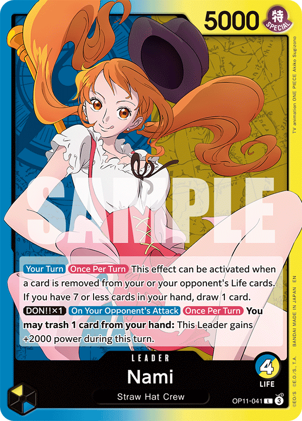 Nami OP11-041 - BOOSTER PACK -A Fist of Divine Speed- [OP-11] kart görseli