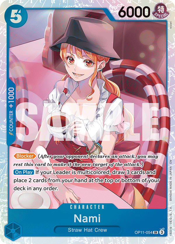 Nami OP11-054 - BOOSTER PACK -A Fist of Divine Speed- [OP-11] kart görseli