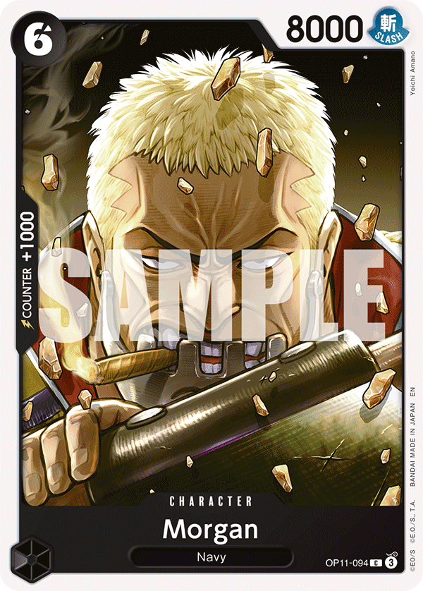 Morgan OP11-094 - BOOSTER PACK -A Fist of Divine Speed- [OP-11] kart görseli