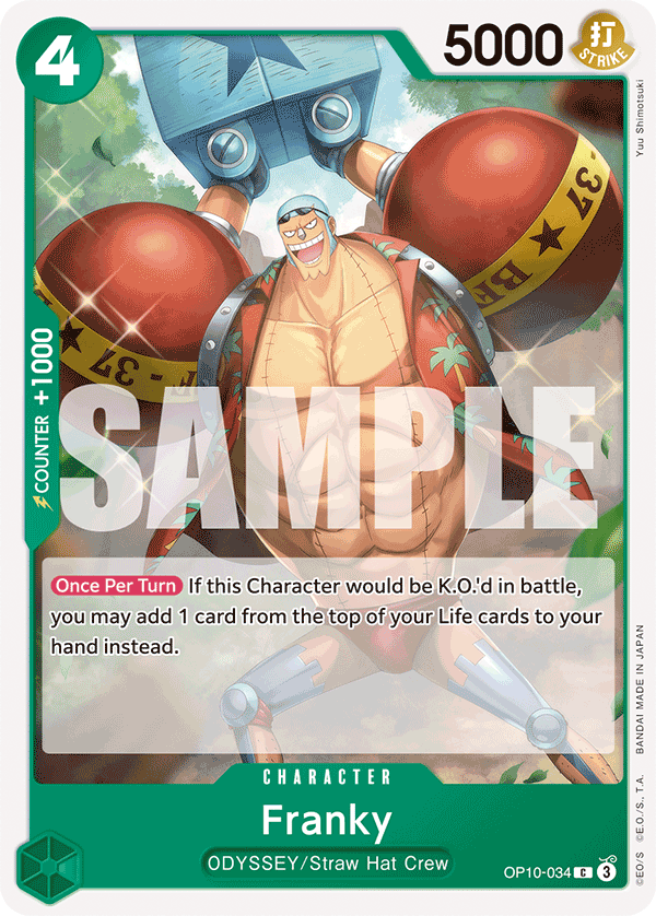 Franky OP10-034 - BOOSTER PACK -Royal Blood- [OP-10] kart görseli