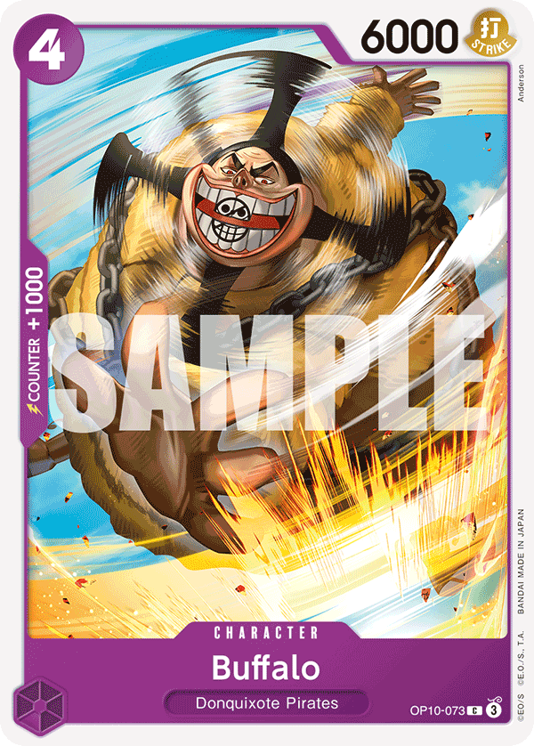 Buffalo OP10-073 - BOOSTER PACK -Royal Blood- [OP-10] kart görseli