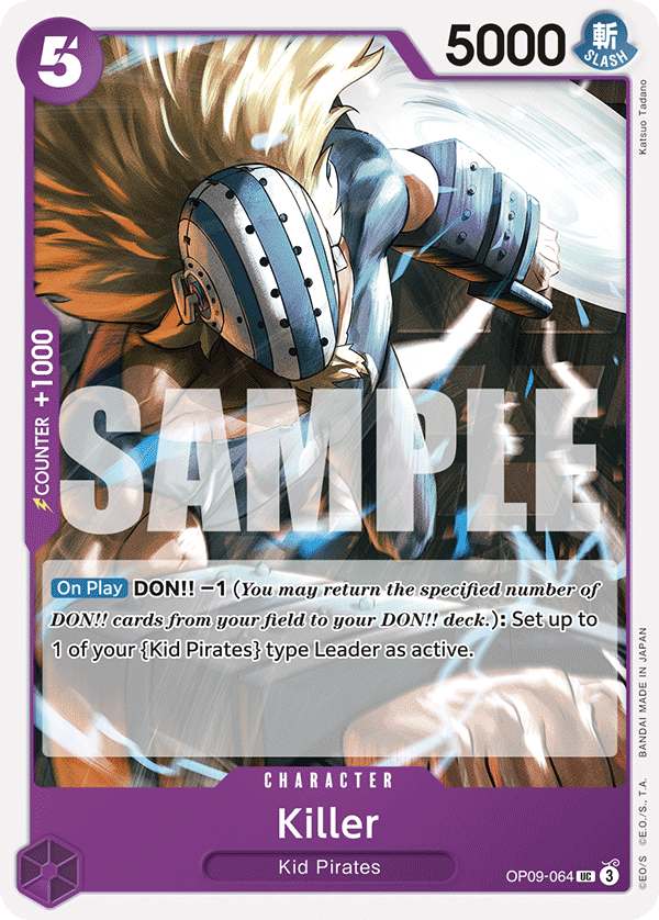 Killer OP09-064 - BOOSTER PACK -Emperors in the New World- [OP-09] kart görseli
