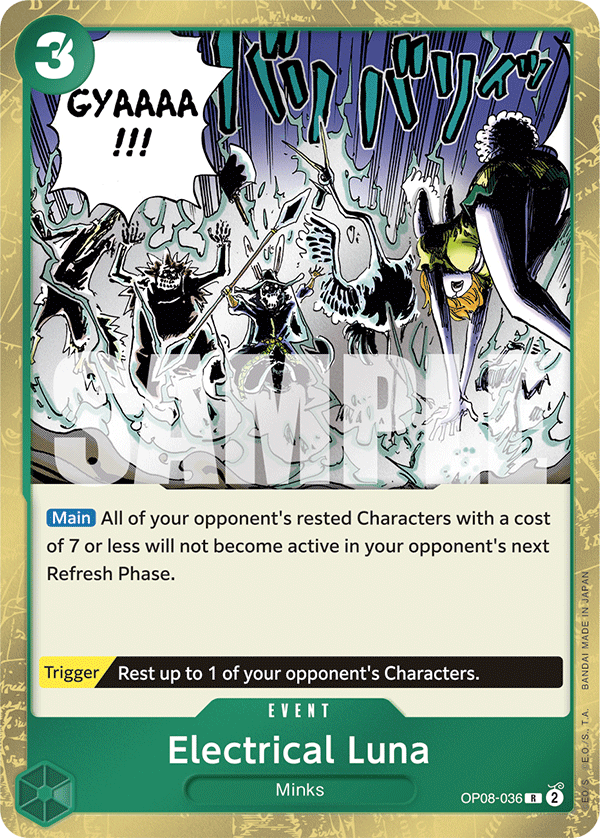 Electrical Luna OP08-036 - BOOSTER PACK -Two Legends- [OP-08] kart görseli