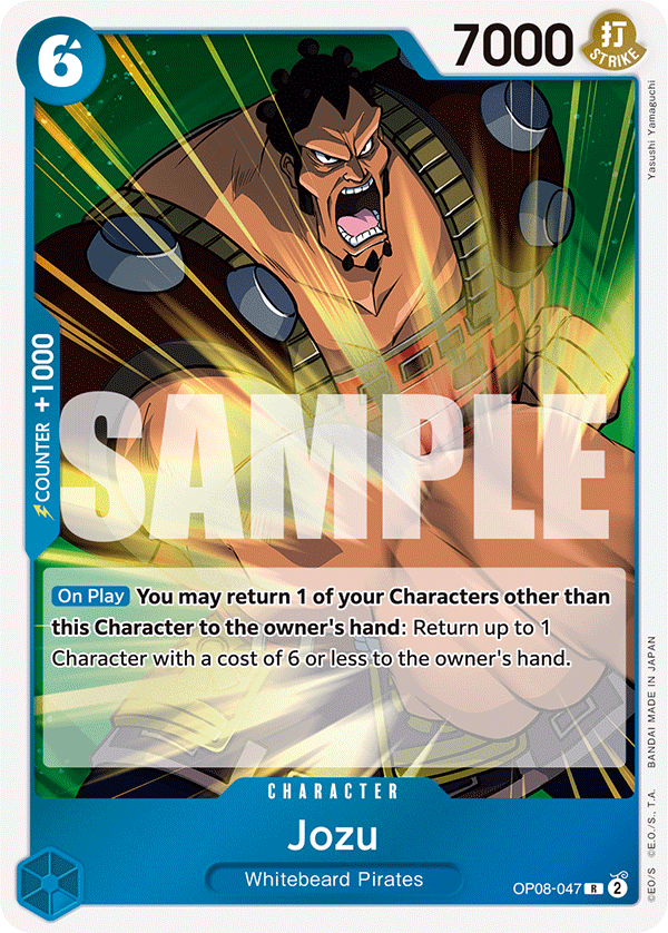 Jozu OP08-047 - BOOSTER PACK -Two Legends- [OP-08] kart görseli