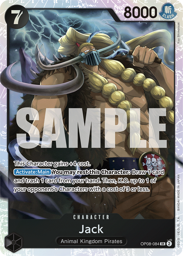 Jack OP08-084 - BOOSTER PACK -Two Legends- [OP-08] kart görseli