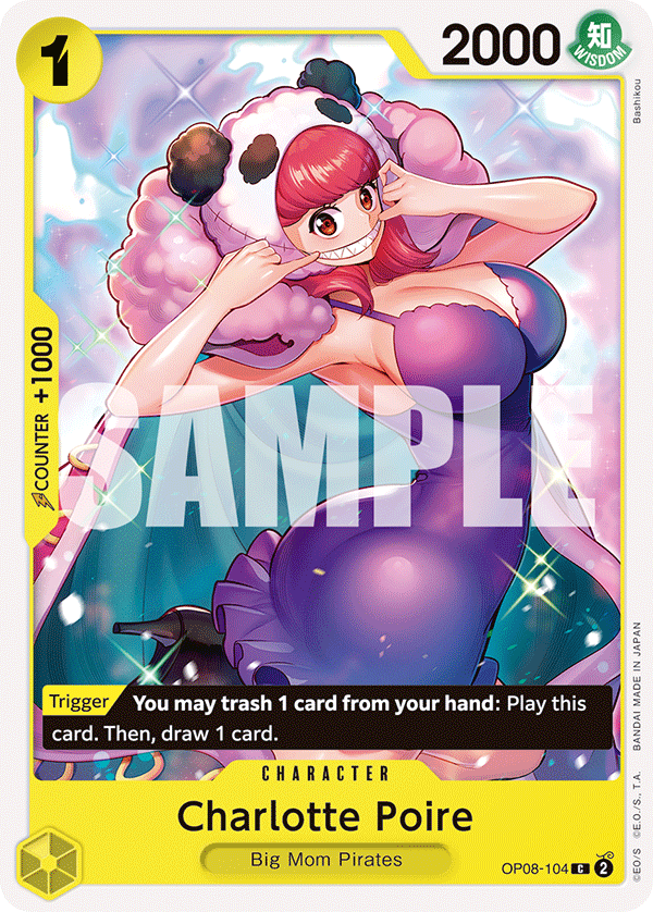 Charlotte Poire OP08-104 - BOOSTER PACK -Two Legends- [OP-08] kart görseli