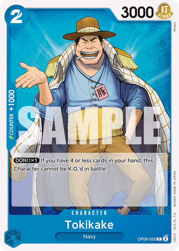 Tokikake OP06-052 - BOOSTER PACK -Wings of Captain- [OP-06] kart görseli