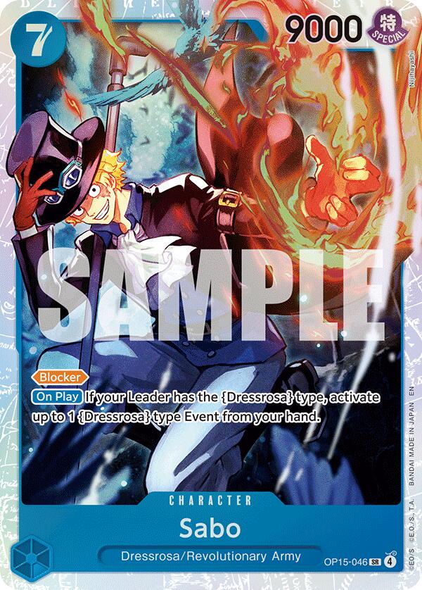 Sabo OP15-046 - Adventure on Kami's Island OP15-EB04 kart görseli