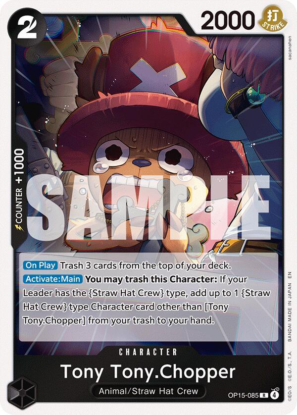 Tony Tony.Chopper OP15-085 - Adventure on Kami's Island OP15-EB04 kart görseli