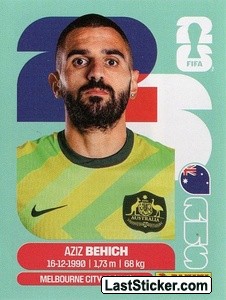 Aziz Behich AUS7 - Standard Edition kart gorseli