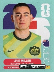 Lewis Miller AUS9 - Standard Edition kart gorseli