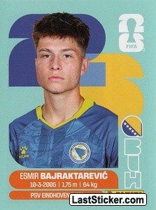 Esmir Bajraktarevic BIH15 - Standard Edition kart gorseli