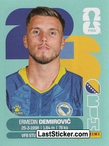 Ermedin Demirovic BIH17 - Standard Edition kart gorseli