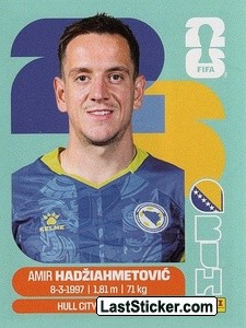 Amir Hadziahmetovic BIH8 - Standard Edition kart gorseli