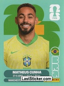 Matheus Cunha BRA17 - Standard Edition kart gorseli