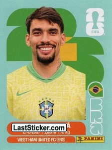 Lucas Paquetá BRA9 - Standard Edition kart gorseli