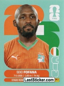 Seko Fofana CIV11 - Standard Edition kart gorseli