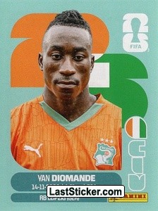 Yan Diomande CIV18 - Standard Edition kart gorseli