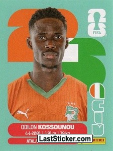 Odilon Kossounou CIV5 - Standard Edition kart gorseli