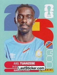 Axel Tuanzebe COD4 - Standard Edition kart gorseli