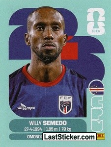 Willy Semedo CPV19 - Standard Edition kart gorseli