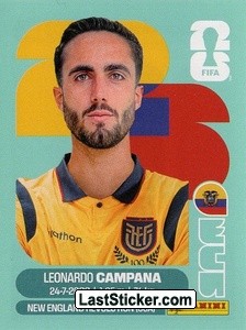 Leonardo Campana ECU15 - Standard Edition kart görseli