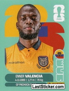 Enner Valencia ECU20 - Standard Edition kart gorseli