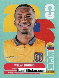 Willian Pacho ECU6 - Standard Edition kart gorseli