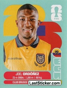 Joel Ordóñez ECU8 - Standard Edition kart gorseli
