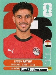 Hamdy Fathy EGY12 - Standard Edition kart gorseli