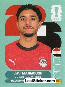 Omar Marmoush EGY20 - Standard Edition kart gorseli
