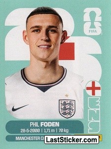Phil Foden ENG16 - Standard Edition kart gorseli
