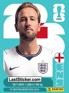 Harry Kane ENG18 - Standard Edition kart gorseli