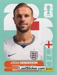 Jordan Henderson ENG9 - Standard Edition kart görseli