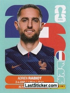 Adrien Rabiot FRA12 - Standard Edition kart gorseli