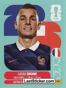 Lucas Digne FRA8 - Standard Edition kart gorseli