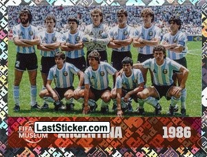 Argentina 1986 FWC14 - Standard Edition kart gorseli