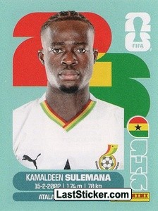 Kamaldeen Sulemana GHA12 - Standard Edition kart gorseli