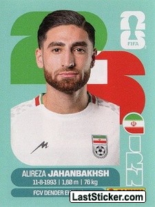 Alireza Jahanbakhsh IRN19 - Standard Edition kart gorseli